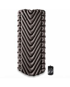 Klymit Static V Luxe Extra-Wide Sleeping Pad, 30-Inch Inflatable Camping Mattress for Backpacking and Outdoor Comfort
