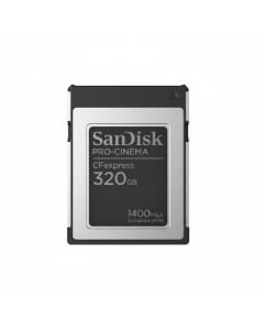 SanDisk PRO-Cinema CFexpress Type B Card 320GB 1700MB/s Read 1500MB/s Write - Black