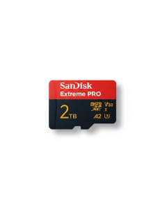 SanDisk Extreme PRO microSDXCâ„¢ UHS-I Card 2TB, Up to 250MB/s Read Speed; Up to 150MB/s Write Speed - Black