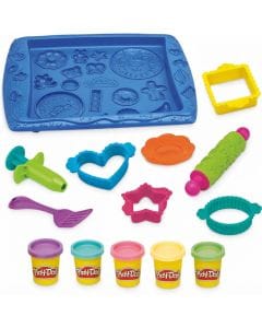 Play-Doh Kitchen Creations Cookie Creations Playset, Arts & Crafts Play Food Set for Kids Ages 3+  Non-toxic Modeling Compound