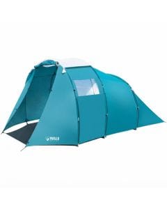 Bestway Pavillo Family Dome Tent for 4 People, Spacious Camping Shelter with 2 Separate Rooms and Durable Design