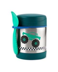 Skip Hop Spark Truck Style Food Jar 3-6 Years 325ml, Safe And Durable Build, Kid-Approved Sporty Design, Lightweight And Travel-Friendly - Multicolour