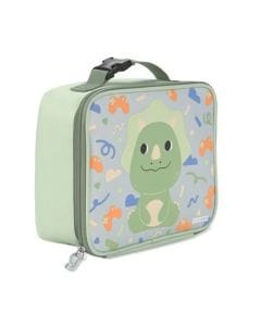 Skip Hop Besties Squad Dino Lunch Bag 3+ Years, Smart Interior Storage Pocket, Insulated Interior For Fresh Meals - Multicolour