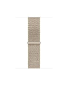 Apple 42mm Sport Loop Watch Band, Soft Breathable Nylon Weave, Lightweight Design, Adjustable Hook-and-Loop Fastener | Limestone - MK824ZM/A