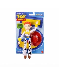 Mattel Disney Pixar Toy Story 5 Jessie Action Figure, 8.8-Inch Posable Cowgirl Doll with Removable Hat & Accessories, Multicolor