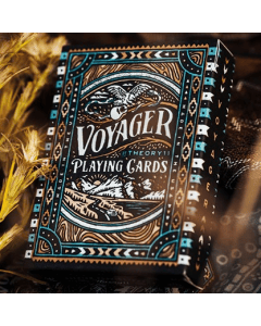 Theory II Voyager Playing Cards, Premium Luxury Deck, Elegant Travel-Inspired Design, Collectible Poker Cards Set Gaming Accessories & Peripherals