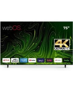 Oscar 75 inch Frameless UHD 4K WebOS Smart TV - Magic Remote, Bezel-Less Design | OS75LW4KM 