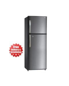 Oscar 333L Double Door Refrigerator | Silver | ORF 455 FFHS