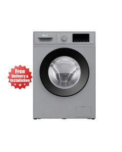 Oscar Front Loading Washing Machine 10Kg, Large Capacity, Efficient Performance, Advanced Washing Features - Gray - OFL105IG