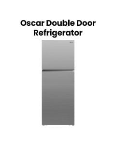 Oscar No-Frost Double Door Refrigerator - Silver | ORF500NFTS