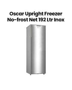 Oscar Upright Freezer No-Frost Net | 192 Liters | Inox | OUF200NFINOX