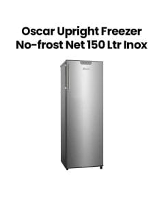 Oscar Upright Freezer | No-Frost | 150 Liters | Inox | OUF150NFINOX