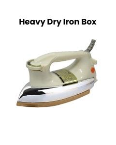 Oscar Heavy Dry Iron, Smooth Ironing, Durable Design And Reliable Performance - Multicolor - OMH-3530