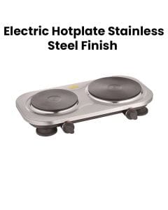 Oscar 1,500W/800W Electric Hotplate Stainless Steel Finish | OHP20SS