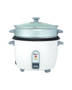 Oscar Rice Cooker 0.6L, Compact Design, Reliable Performance - White - ORC-0604