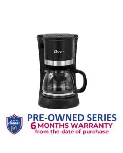 Oscar Coffee Maker with Glass Carafe 1.25Ltrs | OCM 125L GL
