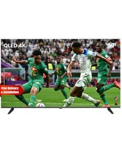 Oscar 50" Frameless QLED 4K UHD WebOS Smart TV with Magic Remote | Black | OS50QLEDW