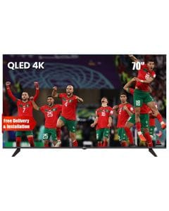 Oscar 70" Frameless QLED 4K UHD WebOS Smart TV with Magic Remote | Black | OS70QLEDW