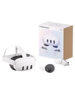 Meta Quest 3 - Standalone VR Headset, Mixed Reality, 512GB Storage, Snapdragon XR2 Gen 2, Includes Touch Plus Controllers