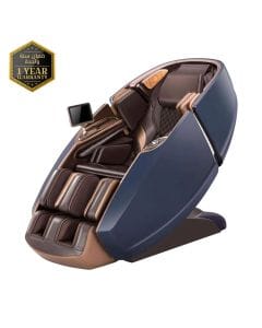 ROTAI Gemini Massage Chair, Patented Dual Core Technology, Zero Gravity Recline, Full Body Health Massage, Heat Therapy & Intelligent Multi-Function System | Brown - RT8900