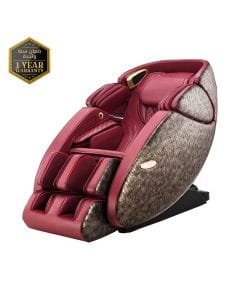ROTAI Yoga Massage Chair with Zero Gravity, Shiatsu Kneading, Magnetic Heat Therapy, Full Body Relaxation & Intelligent Health Massage System | Red - RT7709