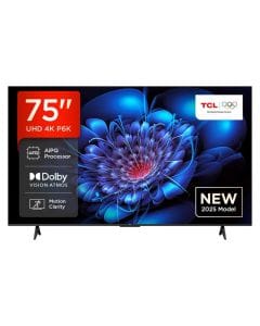 TCL 75" P6K 4K HDR Smart TV, UHD Display, HDR10, Google TV, Dolby Audio, Dynamic Color Enhancement | 75P6K