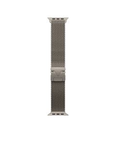 Apple Watch 49mm Trail Loop, L/XL, Lightweight Woven Sport Watch Band - Natural | MK0D4ZM/A2