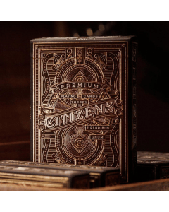 Theory II Citizens Playing Cards, Premium Playing Card Deck, Classic Elegant Design, High Quality Collectible Cards for Games, Magic & Card Enthusiasts