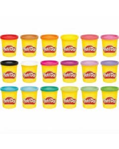 Play-Doh 18 Pack Imagine Anything Set, 18 Assorted Colors, 3 Ounce Cans, Creative Arts and Crafts  2 Years and Up