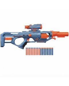 Nerf Elite 2.0 Eaglepoint RD-8 Blaster - Bolt-Action, Detachable Scope, 8-Dart Revolving Drum