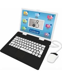 Lexibook Bilingual English/French Educational Laptop 124 Interactive Learning Integrated Keyboard and Mouse