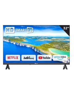 Oscar 32-inch Frameless HD Smart Android TV, Bluetooth, T2/S2 Tuner, CI Slot, HDMI & USB Connectivity | Black - OTV3201SA