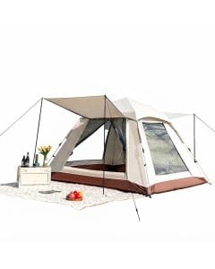OYDAS Large Instant Pop-Up Camping Tent for 4–6 People, Waterproof Family Dome Cabin with Easy Setup