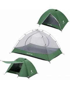 GEERTOP 4-Person 4-Season Ultralight Backpacking Tent, Waterproof Dome Shelter with Snow Skirt