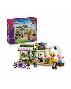 LEGO Friends Creative Flower Shop Building Set for Kids, Includes Nova and Astrid Mini 7+ Years, Nova, Astrid