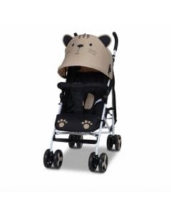 Nurtur Luca Lightweight Baby Stroller, Compact Travel Stroller with 5-Point Harness, 26 lbs, 0-36 Months | Reclining  Brown
