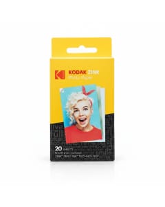 Kodak ZINK Photo Paper 50x76mm 20 Sheets for Smile & Printomatic, Sticky-Back Prints, Smudge-Proof, Water-Resistant & Tear-Resistant | RODZ2X320