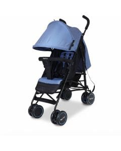 Nurtur Archer Lightweight Baby Travel Stroller, Compact Folding Design for Kids 0-36 Months, 26 lbs, 5-Point System | Blue