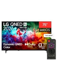 LG 75 Inch AI QNED Mini LED 4K Smart TV - Dynamic QNED Color, Alpha 7 AI Processor Gen9, 60Hz VRR, WebOS | 75QNED72B6T.AMRG 