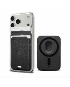 Spigen Urban Fit MagFit Magnetic Wallet for iPhone 17–12 Series, Slim 3-Card Holder with MagSafe Attachment