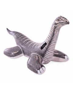 Intex Inflatable Brontosaurus Pool Float, Large Dinosaur Ride-On with Heavy-Duty Handles, 178cm, Ages 3+, Grey