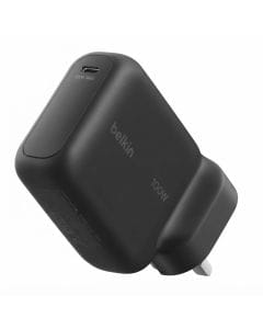 Belkin BoostCharge 100W USB-C GaN Charger, Compact Foldable Fast Charging Wall Adapter for MacBook, iPhone and Compatible Devices