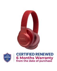 JBL Live Wireless Over-Ear Headphones - Red | 500BT