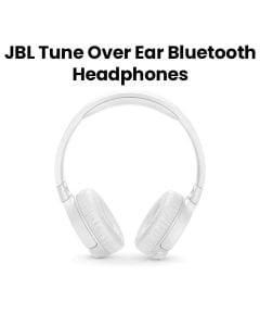 JBL TUNE Wireless, on-ear, active noise-cancelling headphones - White-600BTNC