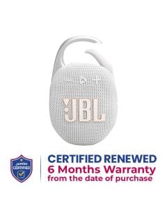 JBL CLIP 4 Ultra-Portable Waterproof Bluetooth Speaker - White