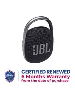 JBL CLIP 4 Ultra-Portable Waterproof Bluetooth Speaker - Black