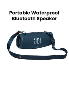 JBL Xtreme 3 Portable Bluetooth Speaker, Powerful Sound and Deep Bass, IP67 Waterproof, 15 Hours of Playtime, Powerbank - Blue - XTREME3