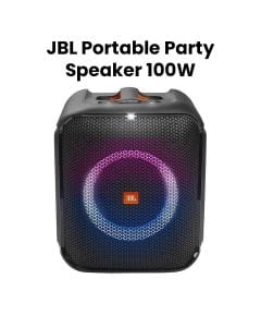 JBL Partybox Encore Essential Portable Party Speaker With 100W Powerful Sound, Built-in Dynamic Light Show - Black - PARTYBOXENCORE ESSENTIAL-2