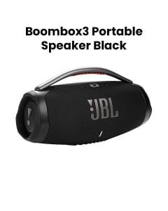 JBL Boombox 3 Portable Bluetooth Speaker, IP67 Waterproof And Dustproof, 24 Hours Of Playtime, Powerbank - Black - ‎JBLBOOMBOX3