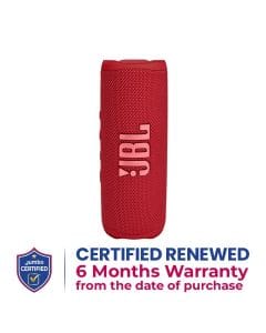 JBL Flip 6 Portable Waterproof Bluetooth Speaker - Red